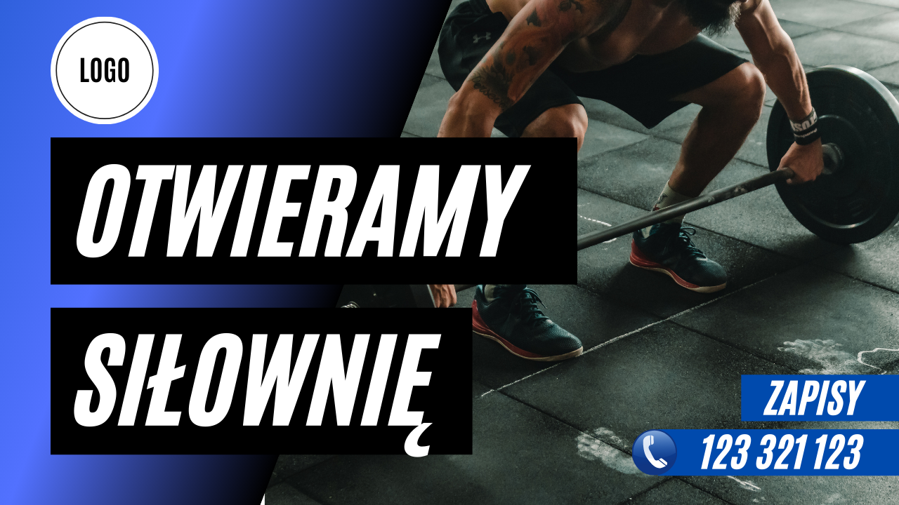 Pink and Purple Sporty Gradient Fitness YouTube Thumbnail